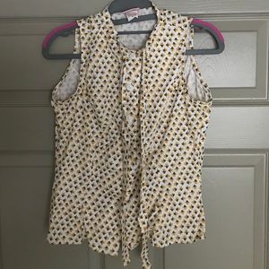 Heart of Haute pinup Estelle top in bees